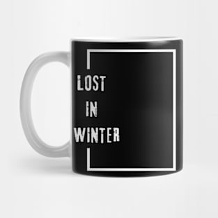 Lost in winter Mug